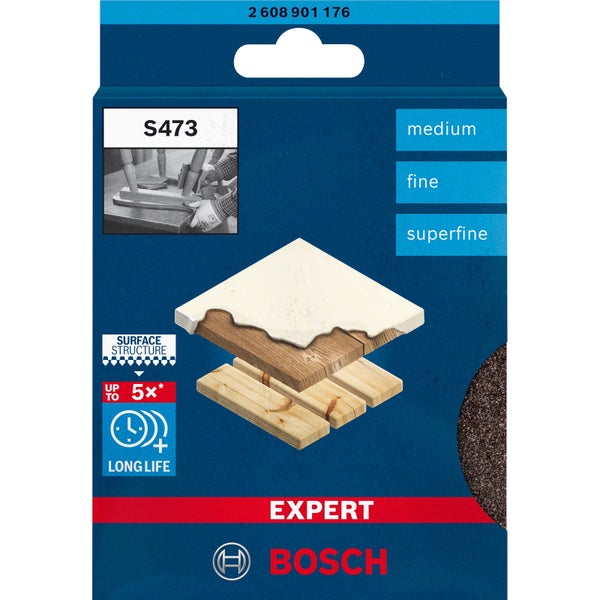 Bosch Expert S473 Standard Pad 98 x 120 x 13 mm M F SF 3tlg. - 2608901176