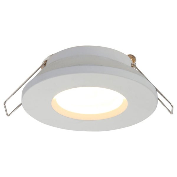 LED Einbauspot Pélite in Weiß 4,6W 350lm GU10 IP44