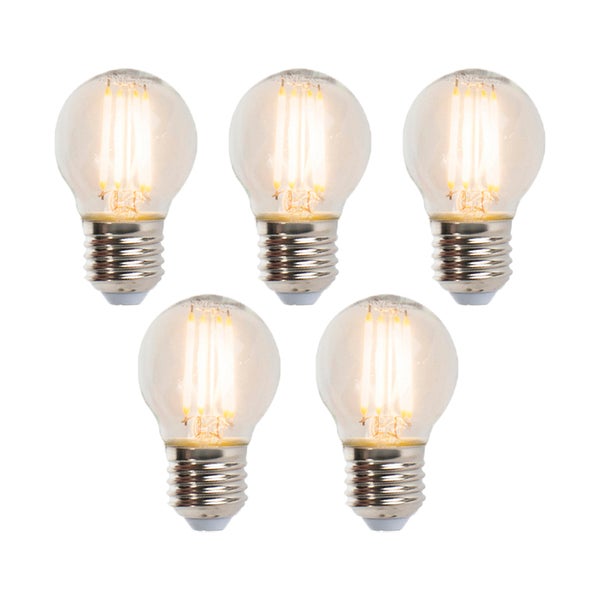 5er Set E27 dimmbare LED Lampen 5W 470lm 2700K