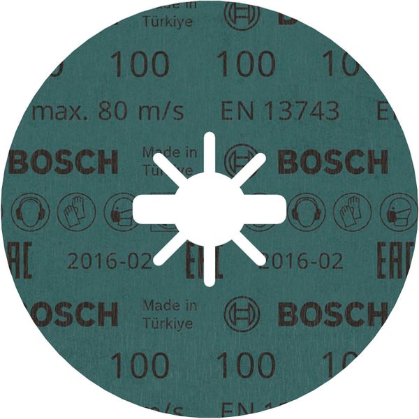 Bosch PRO R574 X-Lock Fiberscheibe 125 mm G100 - 2608619163