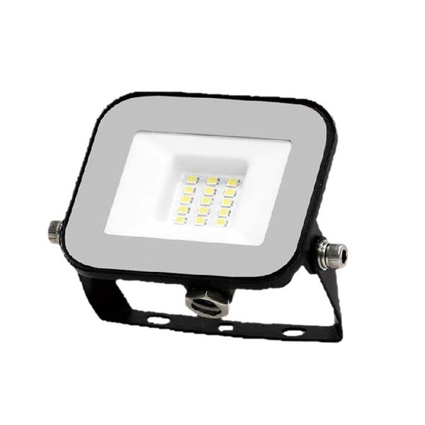 V-TAC VT-44010 - Schwarze LED-Flutlichtstrahler - Samsung - IP65 - 10W - 735 Lumen - 6500K - 5