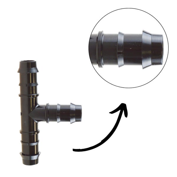 PE T-Stück 20 mm – PE-Rohr T-Verbinder