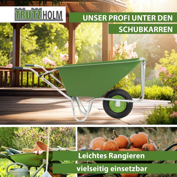 TrutzHolm Schubkarre für den Garten- und Landschaftsbau