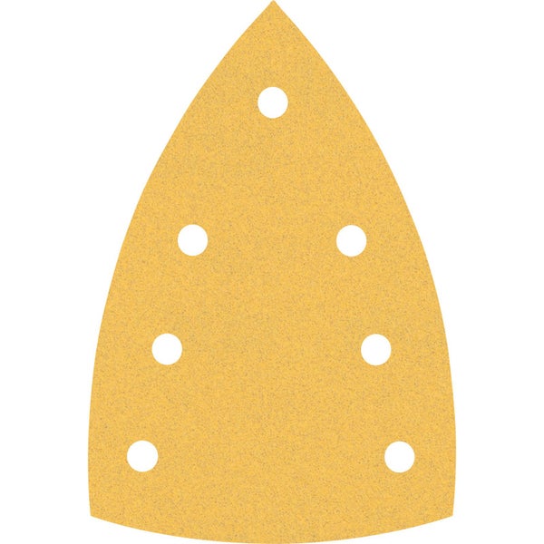 Dreieckschleifpapier mit Löchern für Schleifarbeiten