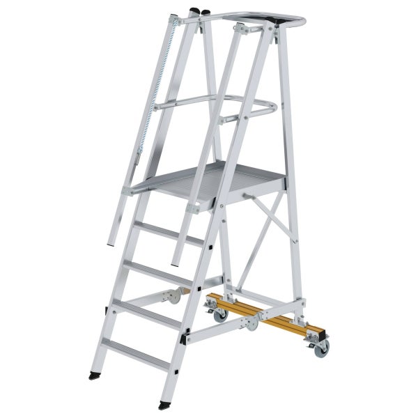 Rollgerüst aus Aluminium mit Plattform