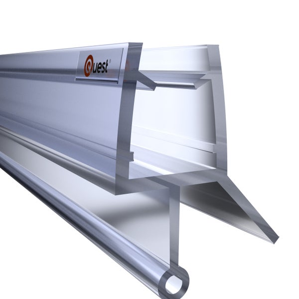 Quest Logo; Profilleiste für Dusche