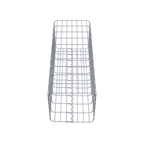Gabionensäule 37 x 37 cm, MW 5 x 10 cm eckig - Höhe: 1,00 m