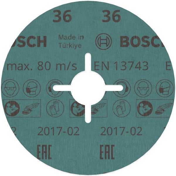 Bosch Schleifscheibe Detailansicht