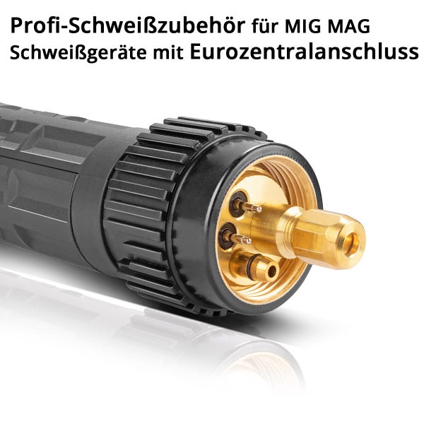 STAHLWERK Schweißbrenner MIG MAG AK15/MB15 5m Schlauchpaket Eurozentralanschluss