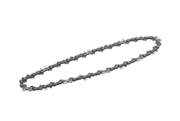 Eine Ersatz Sägekette für Kettensägen aus robustem Metall