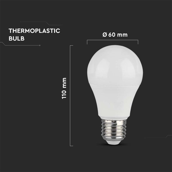 V-TAC VT-2112-N - E27 Weiße LED-Lampen - GLS - IP20 - 10.5W - 1055 Lumen - 3000K