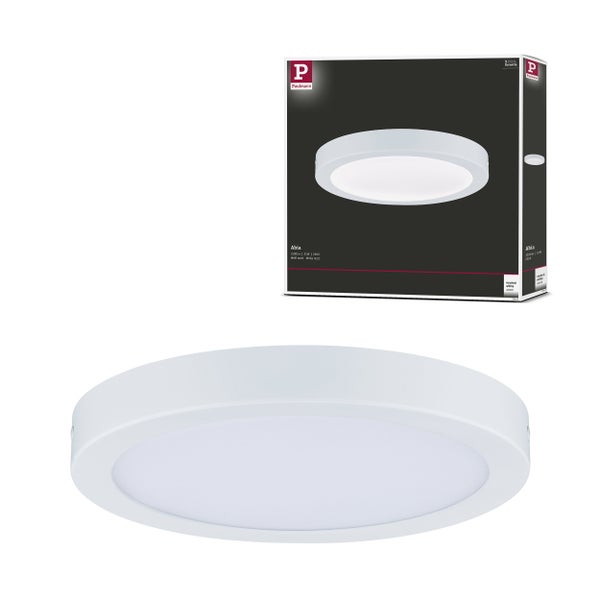 LED Deckenleuchte mit verstellbarer Lichtfarbe und Sensorfunktion, 20 Watt, 400 Millimeter Durchmesser, zur Montage an Wand oder Decke.