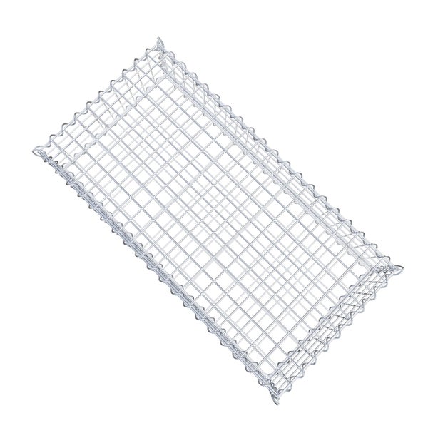 Gabione 100 cm x 20 cm x 50 cm (L x H x T), Maschenweite 5 cm x 5 cm, Spirale