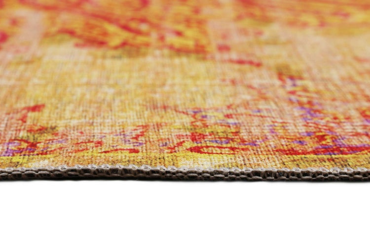 Teppich Orange Gelb Vintage Rooftop WECONhome 160x230 cm