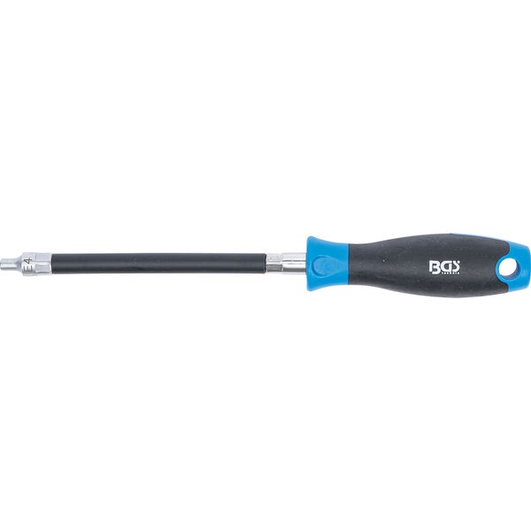 BGS Flexibler Schraubendreher mit Rundgriff E-Profil E 4 Klingenlänge 150 mm - 70020