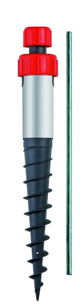PROREGAL Eindrehbodenhülse Terra Geeignet für Ø 1,7 bis 5,5 cm HxBxT 60x9,3x9,3cm
