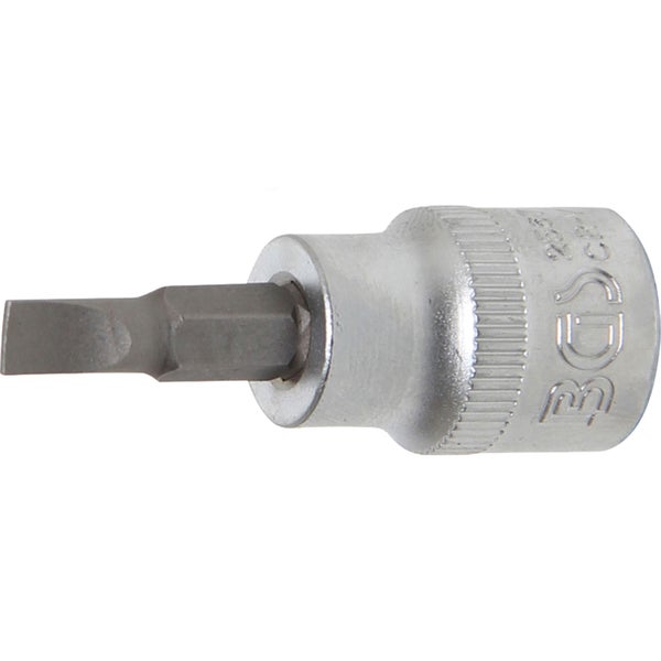 BGS Bit-Einsatz Antrieb Innenvierkant 10 mm (3/8) Schlitz 5,5 - 2567