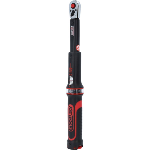 KS TOOLS 1/4 ERGOTORQUEprecision Ratschen-Drehmomentschlüssel 5 - 25 Nm - 516.1512