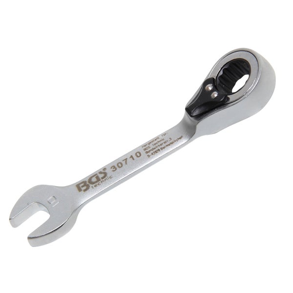 BGS technic Ringmaulschlüssel mit Umschaltknarre, Größe 10