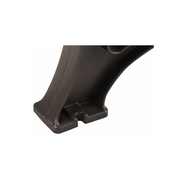 PROREGAL Gartenbank Jamaika 3 Sitzer Braun HxBxT 80 x 150 x 64 cm Witterungskunststoff & UV Beständiger Kunststoff Parkbank Sitzbank