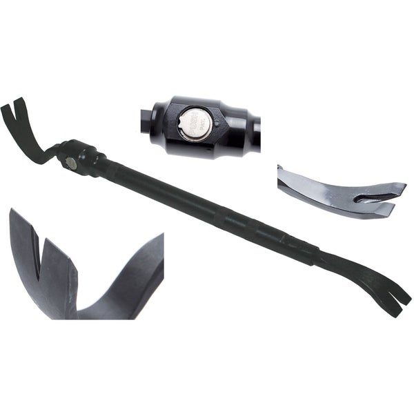 Brechstange mit patentiertem Druckknopfmechanismus