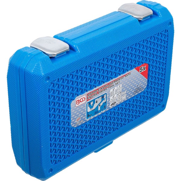 BGS Motor-Einstellwerkzeugsatz in einem blauen Werkzeugkoffer