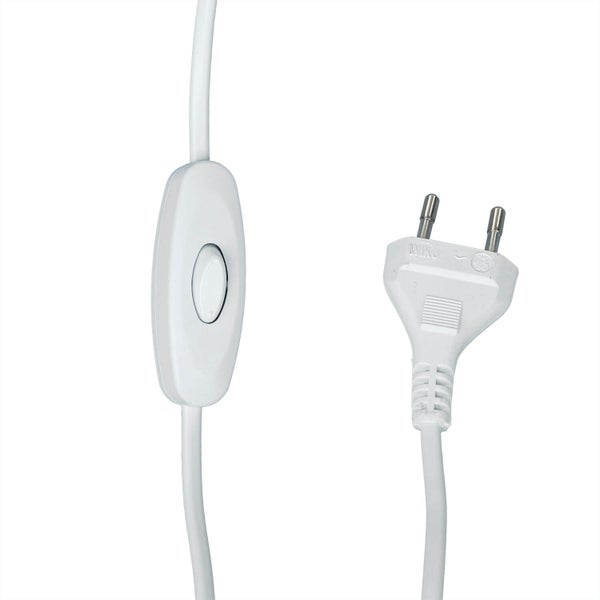 Stecker und Schalter einer Lampe