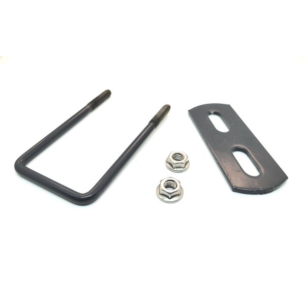 U-Bolzen mit Muttern und Gegenplatte