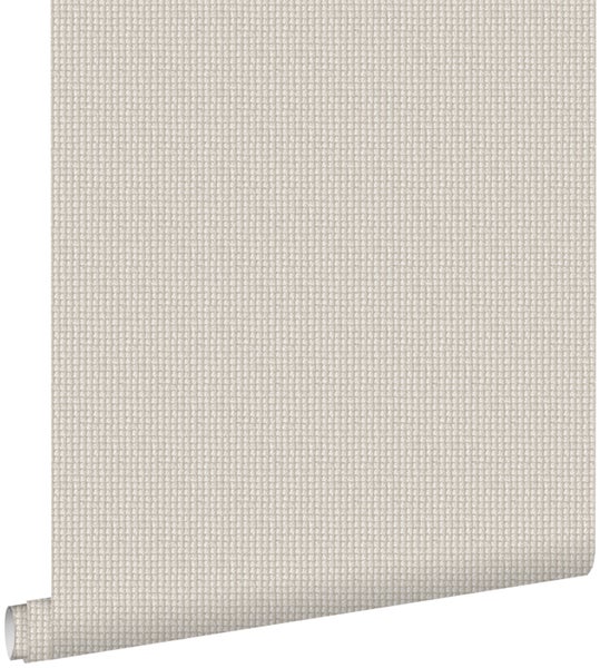 ESTAhome Tapete Stickmuster Beige - 53 cm x 10,05 m - 138129