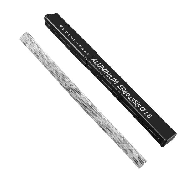 STAHLWERK Schweißstäbe WIG Zusatz ER4043Si5 Aluminium 1,6 mm x 500 mm 1 kg