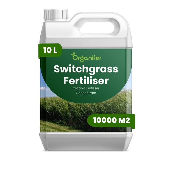Organifer Rutenhirse-Dünger, 10 Liter, organisches Düngerkonzentrat für 10000 Quadratmeter.