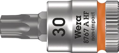 Wera Steckschlüsseleinsatz 8767 A HF TORX 1/4 T30 Länge 28 mm - 5003369001