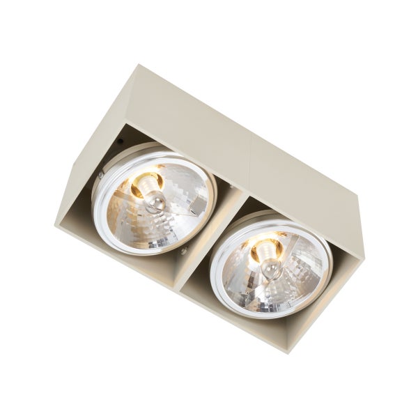 Deckeneinbaustrahler mit zwei Leuchten