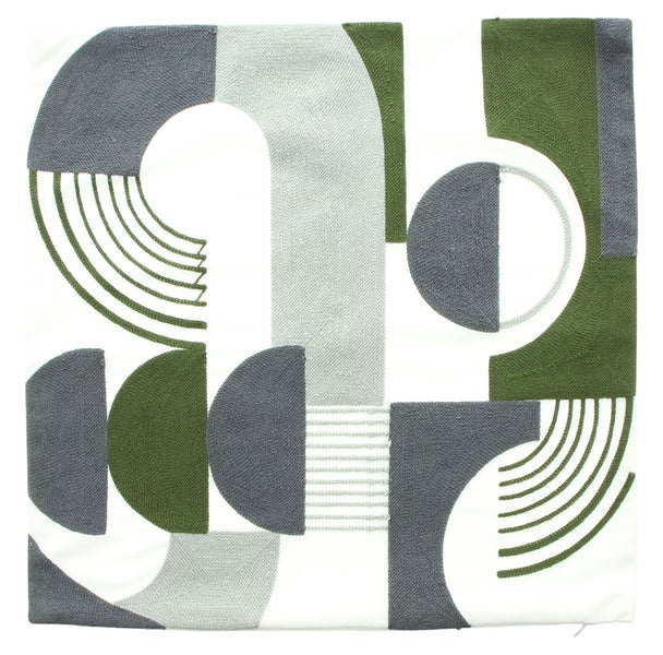 FRANK FLECHTWAREN | Kissenhülle Abstrakt, POLYESTER, 45 x 45 cm