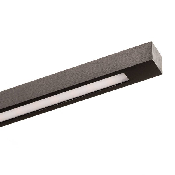 quitani LED Wandleuchte, Wandlampe Innen Tolu (Modern) in Schwarz aus Aluminium (1 flammig ) - Wandstrahler Wandbeleuchtung Schlafzimmer / Wohnzimmer Wohnzimmerleuchte