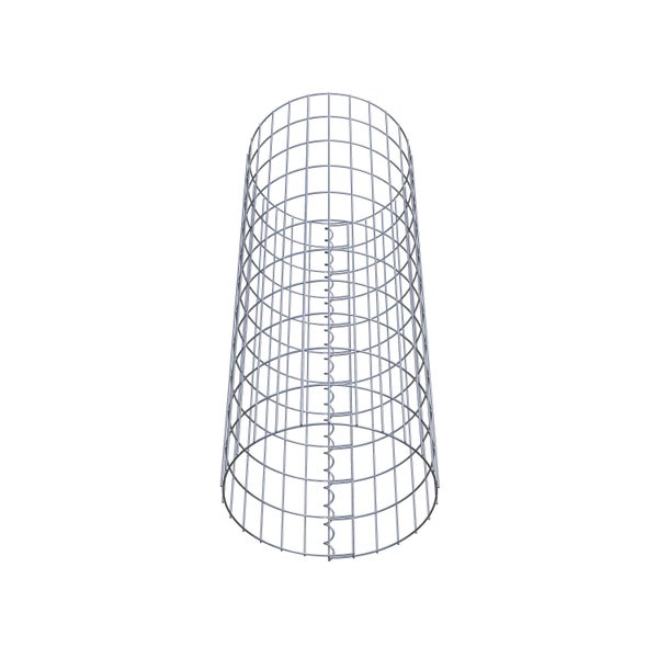 Gabionensäule Durchmesser 42 cm, MW 5 x 10 cm rund - Höhe: 1,10 m
