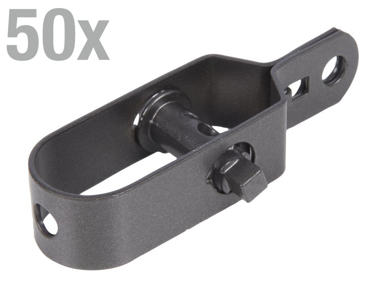 Drahtspanner für Zäune aus Metall, 50 Stück Packung