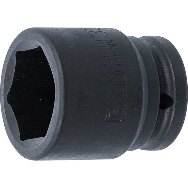 BGS Kraft-Steckschlüssel-Einsatz Sechskant Antrieb Innenvierkant 20 mm (3/4) SW 33 mm - 5633