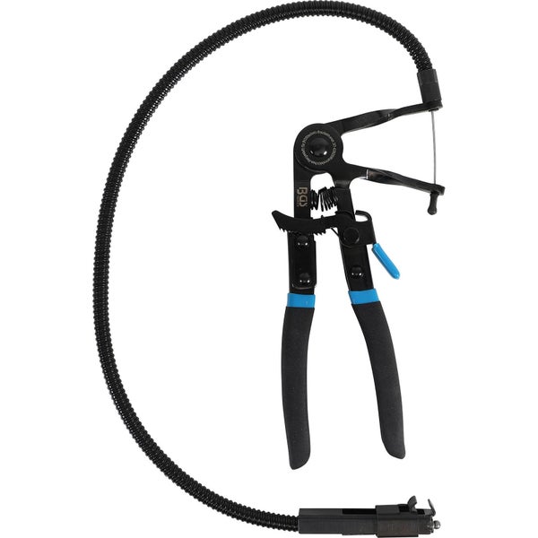 Schlauchschellenzange mit flexiblem Kabel