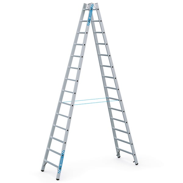 Aluminium-Sprossenleiter im A-Zustand