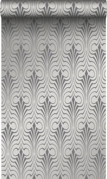 Origin Wallcoverings Tapete grafische Form Taupe - 53 cm x 10,05 m - 345918