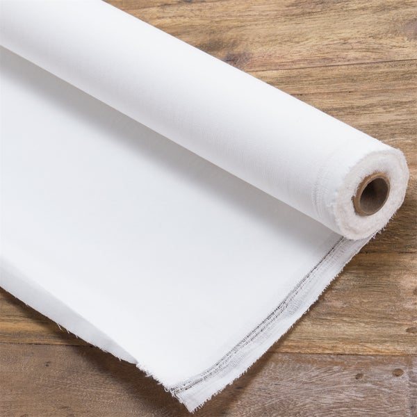 Leinwandrolle BK Premium 10x1,6 m, malfertig grundiert mit Gesso  weiß
