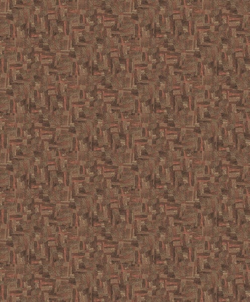 Gemusterter Teppich im Wohnzimmer mit Sofa und Beistelltisch