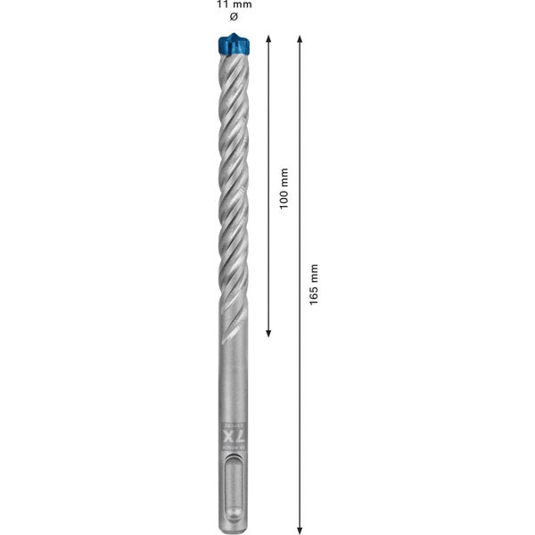 Bosch Expert SDS plus-7X Hammerbohrer 11 x 100 x 165 mm - 2608900105