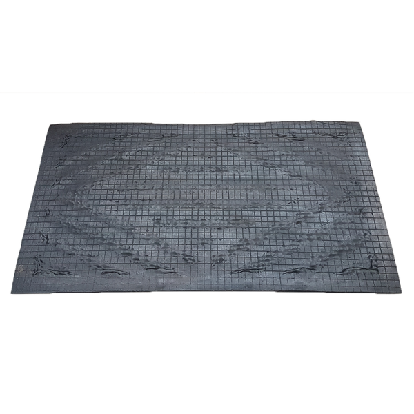 Fußmatte Gummi/Kokosnuss 40x70 cm - Diamond