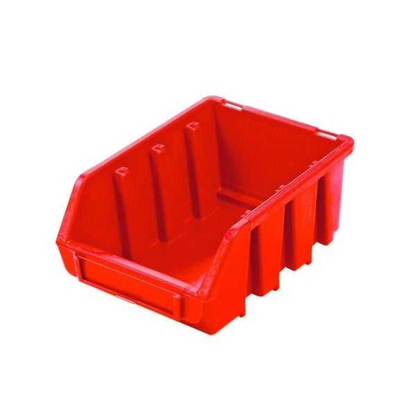 PROREGAL SuperSparSet 20x Sichtlagerbox 2 HxBxT 7,5 x 11,6 x 16,1 cm Polypropylen Rot