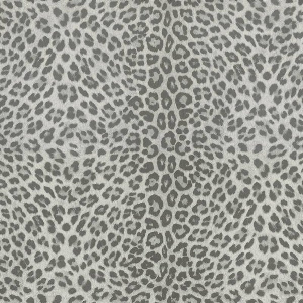 Zambaiti Tapete Leopardenmuster Crême-Weiß - 106 cm x 10 m - 661976