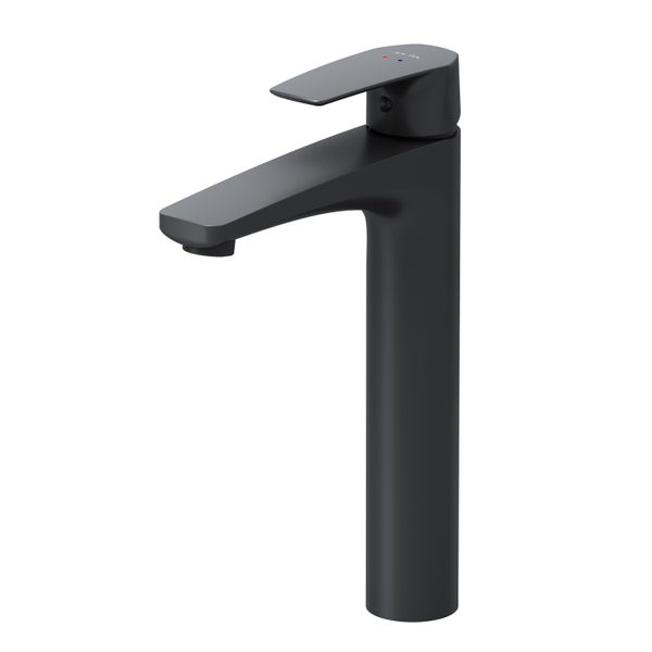 Hohe Waschtischarmatur mit Einhebelmischer in modernem Design