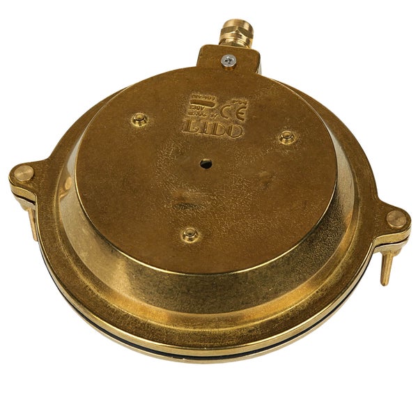 Runde Messing-Deckenleuchte