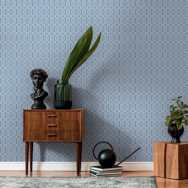 Set aus drei Beistelltischen mit Marmorplatte und Metallgestell